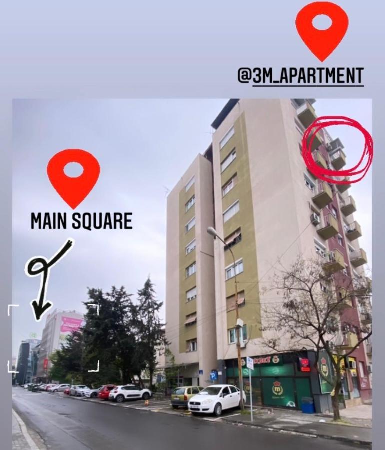 3M Apartment Skopje Center Ngoại thất bức ảnh